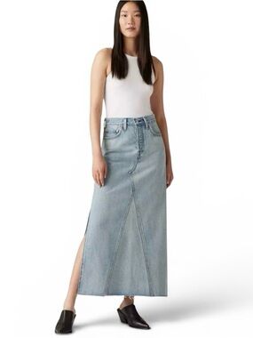 Levi’s NWT Iconic Maxi Denim Skirt